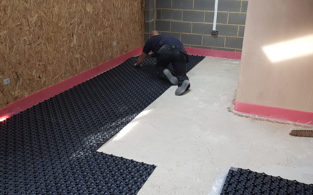 Underfloor heating – Wingrave
